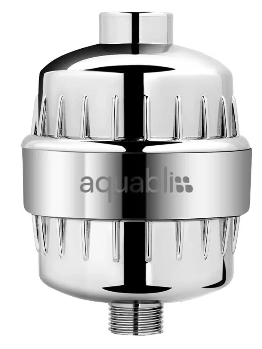 Aquabliss Chrome Shower Filter - Polished Silver